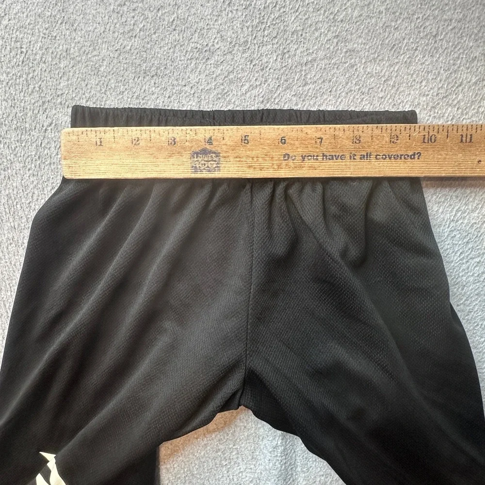 Nike 3 Brand Shorts Kids S Black Russell Wilson Athletic Mesh Basketball 8-10